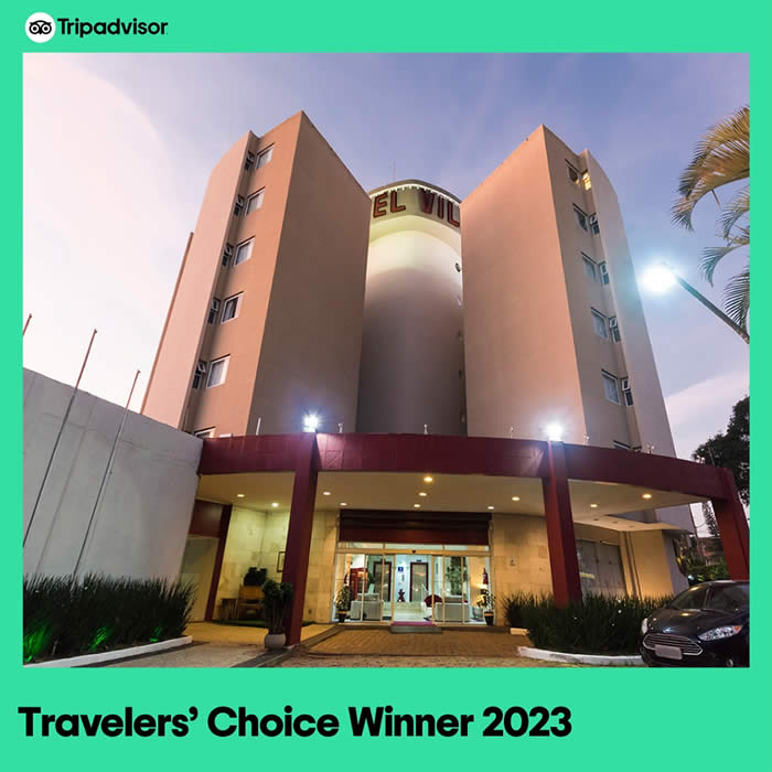 Hotel Vila Rica ganha Travellers Choice 2023