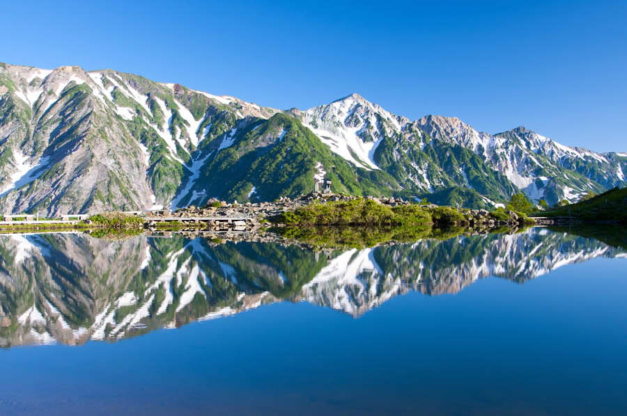 A regio de Nagano  conhecida como os Alpes Japoneses - Shutterstock