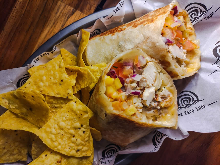 The Taco Shop - Burrito Califórnia frango