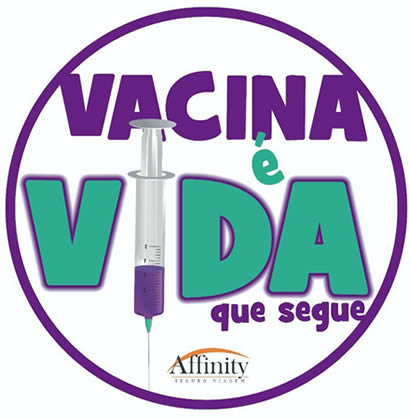 Vacina e Vida que Segue - campanha vacina affinity