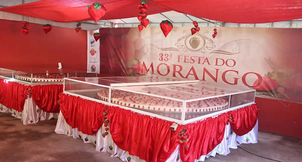 34ª Festa do Morango - Centro de Eventos Morangão - Pedra Azul - Domingos Martins-ES