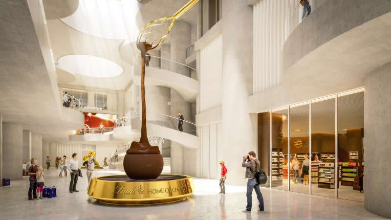 Kilchberg, Lindt Home of Chocolate - Crédito: Lindt Home of Chocolate, 2019